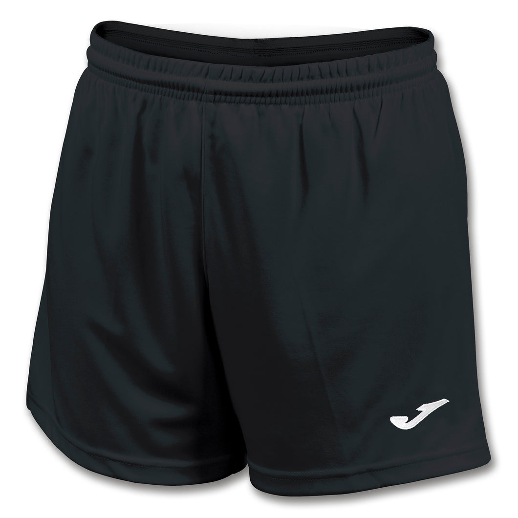 JOMA WOMENS PARIS II SHORT BLACK
