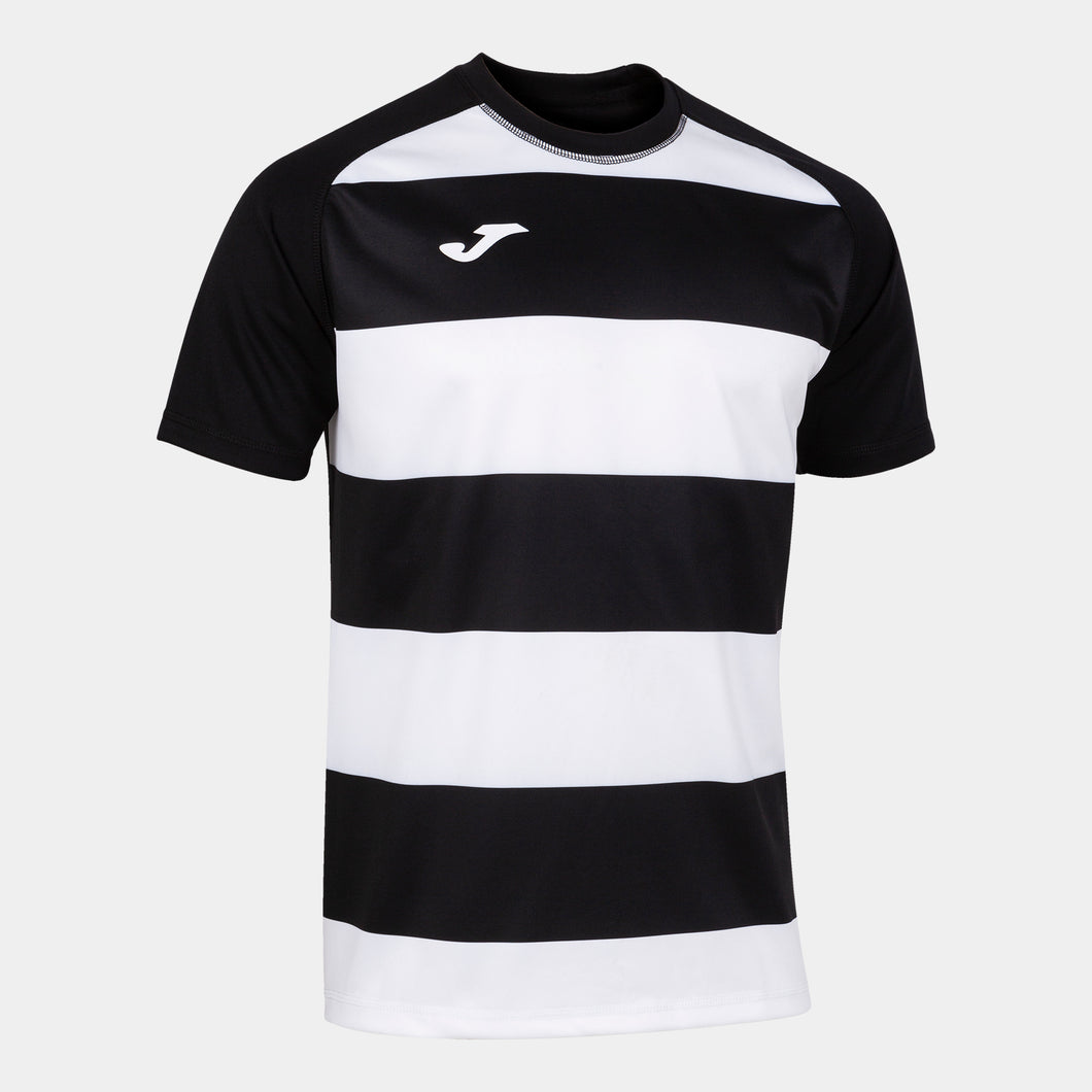 JOMA PRORUGBY II T-SHIRT BLACK WHITE