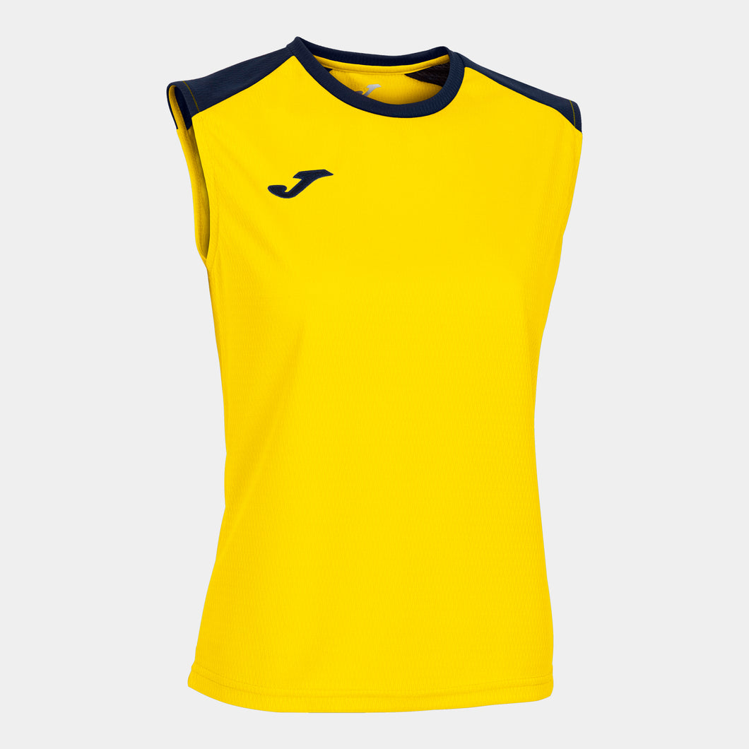 JOMA ECO CHAMPIONSHIP SLEEVELESS JERSEY YELLOW DARK NAVY