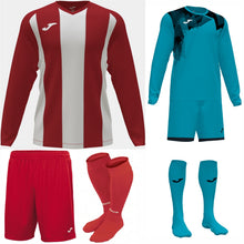 Load image into Gallery viewer, JOMA PISA II LS KIT BUNDLE RED/WHITE
