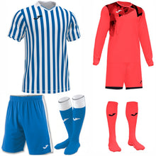 Load image into Gallery viewer, JOMA COPA II SS PREMIUM KIT BUNDLE ROYAL/WHITE
