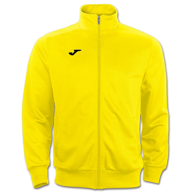 JOMA GALA TRICOT TRACKSUIT TOP YELLOW/WHITE
