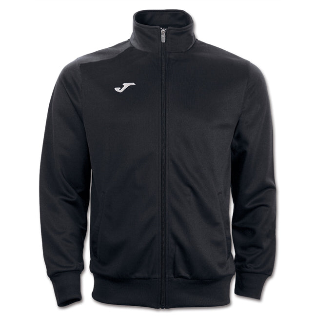 JOMA GALA TRICOT TRACKSUIT TOP BLACK/WHITE