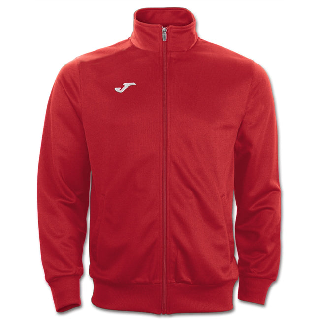 JOMA GALA TRICOT TRACKSUIT TOP RED/WHITE