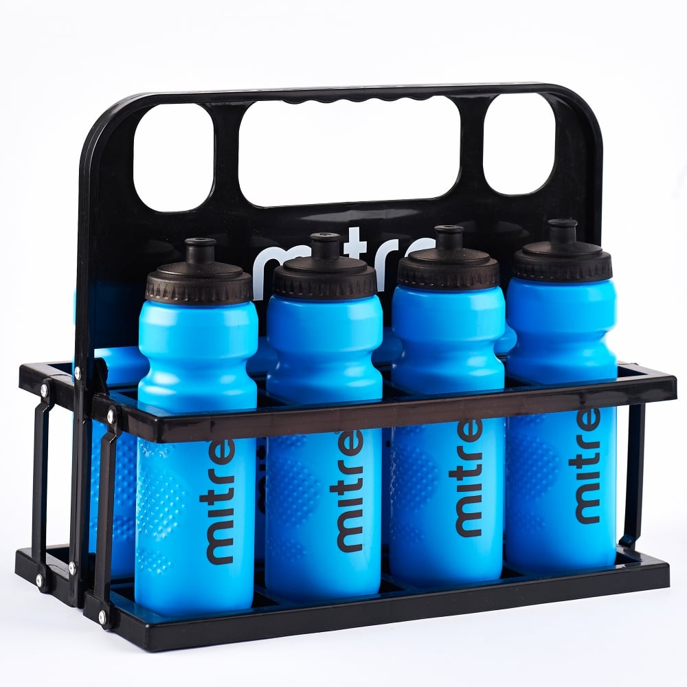 Mitre Plastic Crate and 8 Bottles