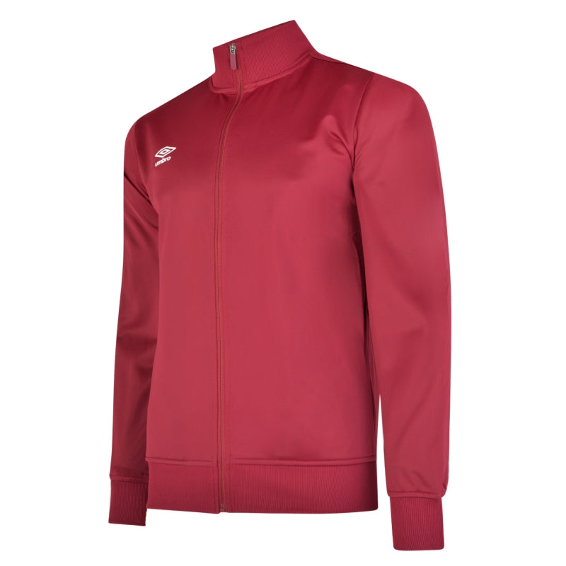 UMBRO CLUB ESSENTIAL POLY JACKET NEW CLARET