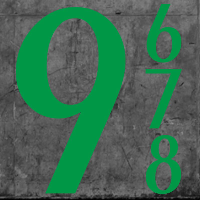 Parma Numbers Large Green