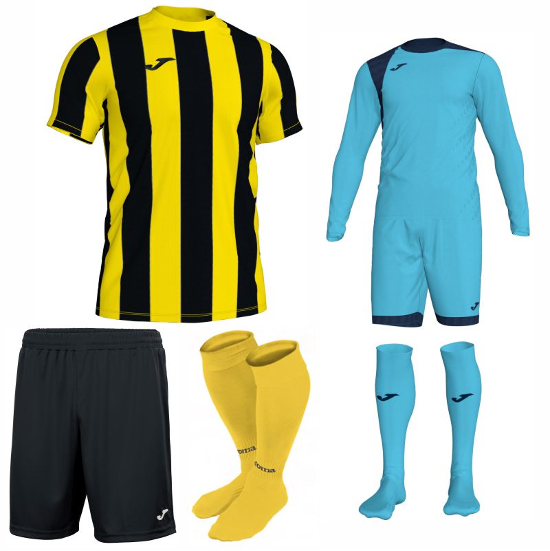 Joma Inter SS Kit Bundle Yellow/Black