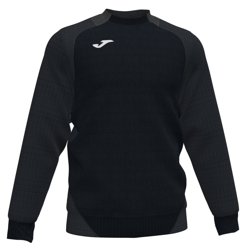 Joma Essential II Sweatshirt Black/Anthracite