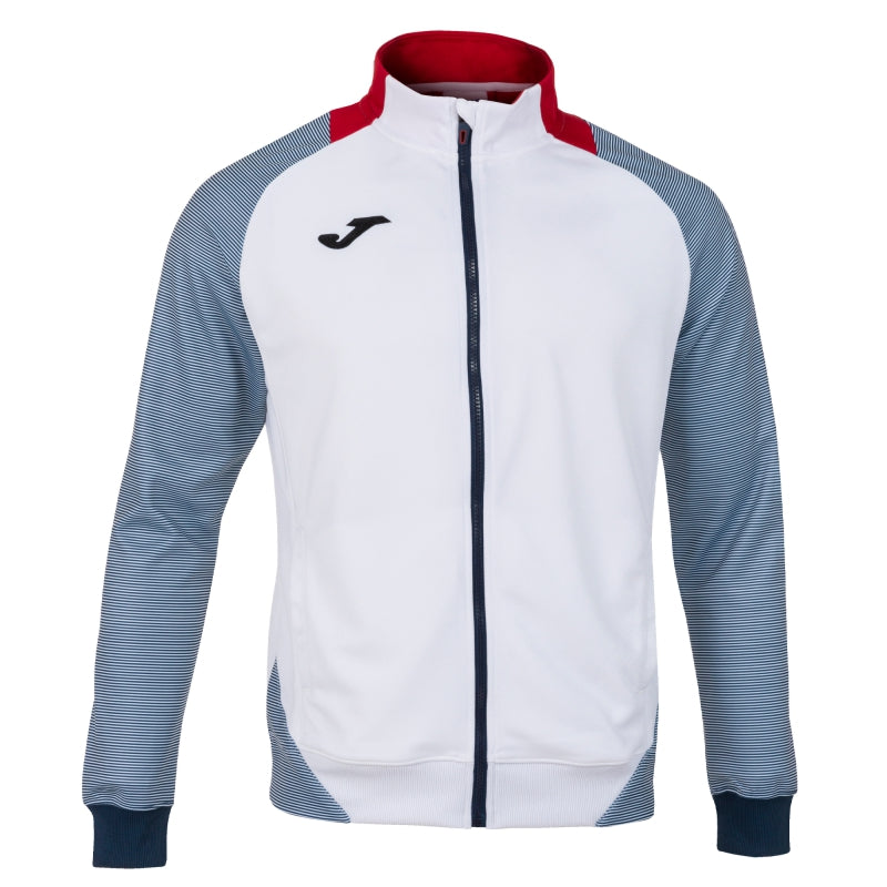 Joma Essential II Jacket White/Red/Navy