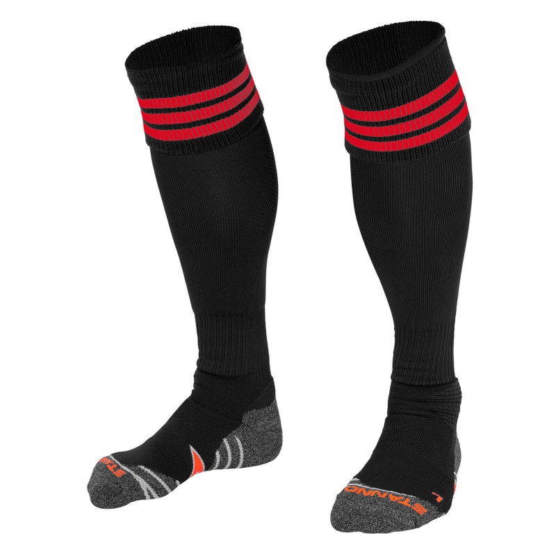 Stanno Ring Socks Black/Red