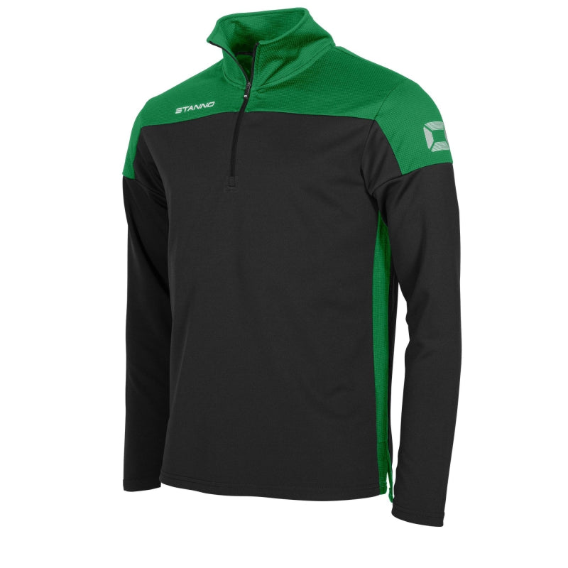 Stanno Pride 1/4 Zip Top Black/Green