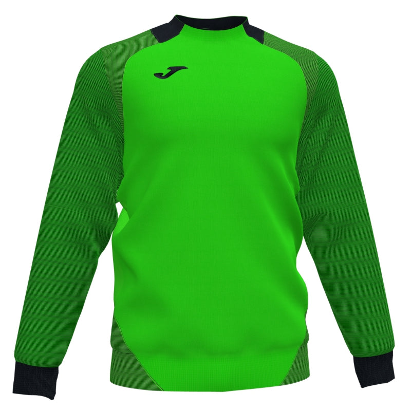 Joma Essential II Sweatshirt Green Fluor/Black