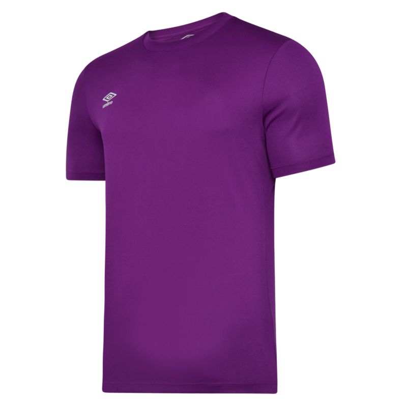 Umbro Club SS Football Shirt Purple Cactus