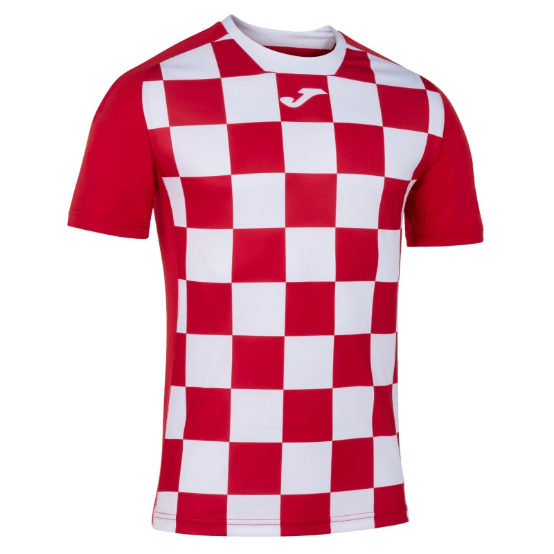 JOMA FLAG II SS JERSEY RED/WHITE