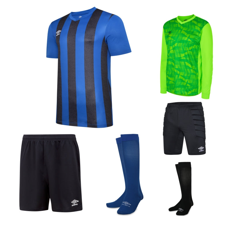 Umbro Ramone SS Kit Bundle Royal/Black