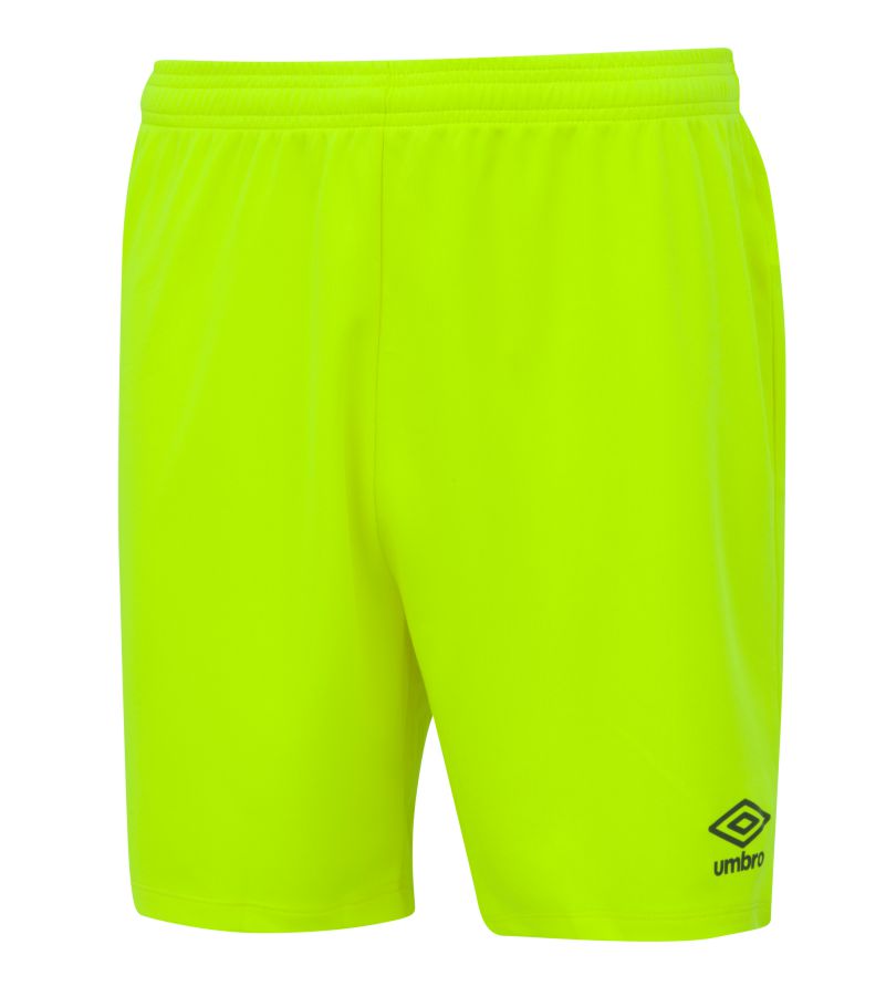 UMBRO CLUB SHORT SAFETY YELLOW/CARBON