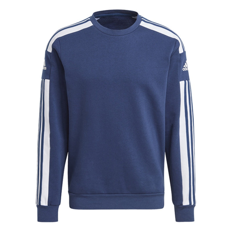 ADIDAS SQUADRA 21 SWEAT TOP TEAM NAVY BLUE WHITE