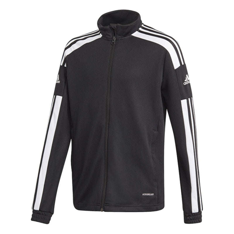 Black and white adidas jacket best sale