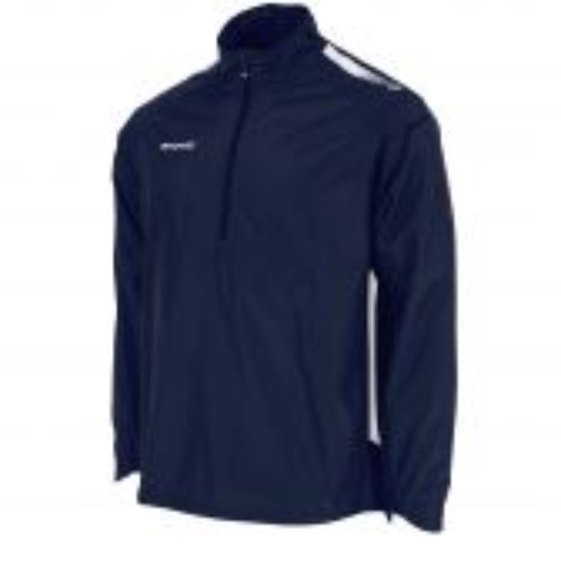 STANNO FIRST HALF ZIP WINDBREAKER NAVY WHITE