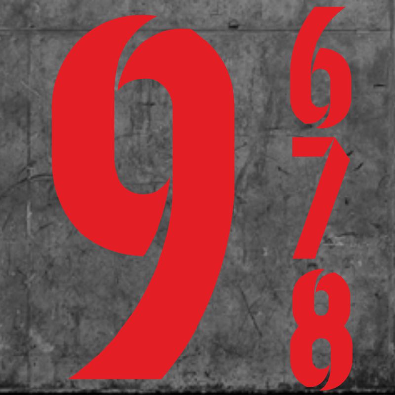 Striker Numbers Small Red
