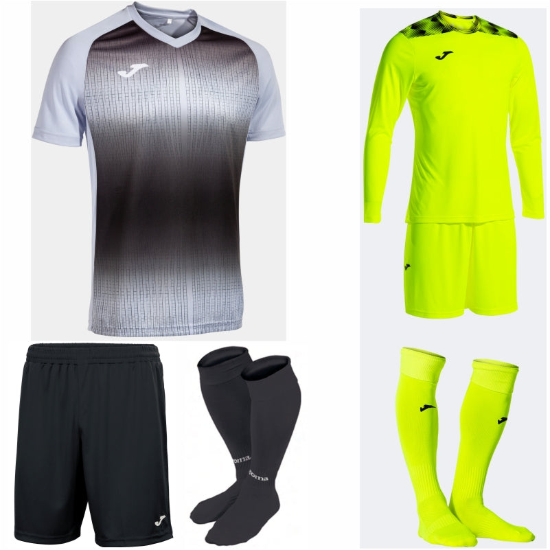 JOMA TIGER V SS KIT BUNDLE XENON BLUE/BLACK