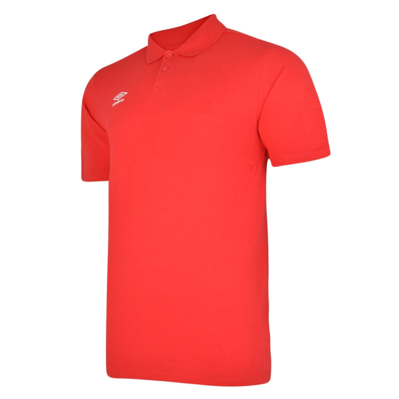 UMBRO CLUB ESSENTIAL POLO VERMILLION