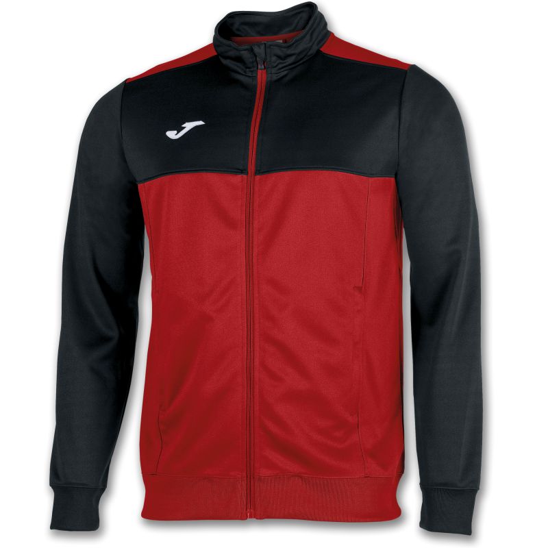 Red tracksuit top new arrivals